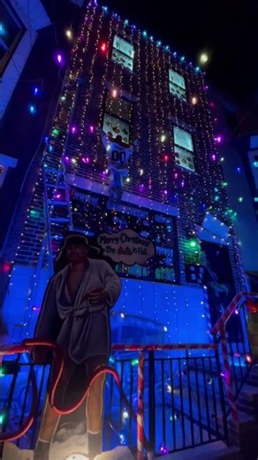 The Miracle on South 13th Street Christmas Light Display Philadelphia Pennsylvania