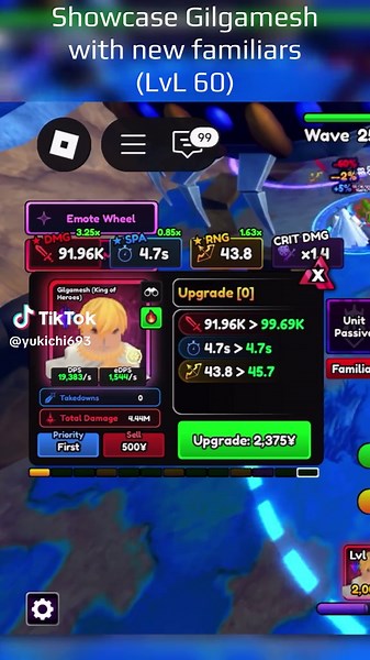 Anime Vanguards: Gilgamesh Buffs Explained! 🤓