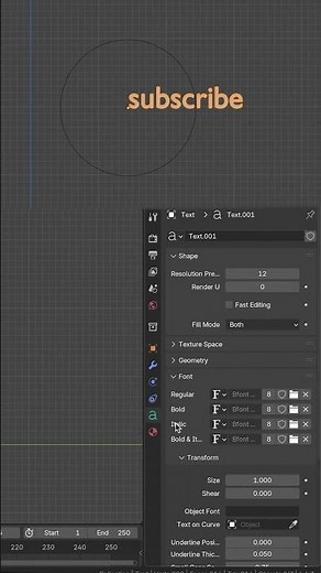 Make Text Follow Any Curve in Blender – 30-Second Trick 🔤 | Logo & Title FX