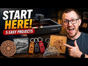xTool P2: 5 Projects with Perfect Settings Included!