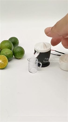 1.7M views · 12K reactions | guys i am developing a Miniature REAL Functioning Orange Juice Extractor Machines 殺 this is my first prototype. do you have any suggestion about the shape or color? any input? I am still refining it  any input will help me a lot! #miniature #minicooking #tinyfood #tiny #asmr #miniaturecooking | Realminiworld | Facebook