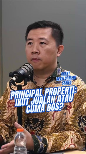 PRINSIPAL: JUALAN ATAU MANAJEMEN? Pilih kantor properti jangan cuma liat komisinya, tapi liat siapa di balik layarnya. Prinsipal kamu fokus di mana? 🤔📈 Prinsipal yang hebat tahu cara menyiapkan