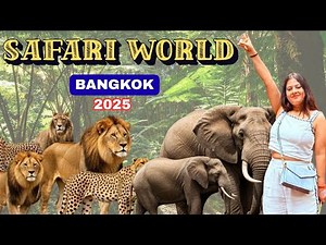 Safari World Bangkok Full Day Experience 🦒 || Shows & Real Review