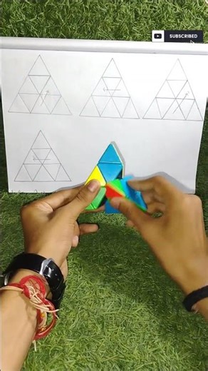 pyramnix cube trick #44 #shorts #subscribe #trending