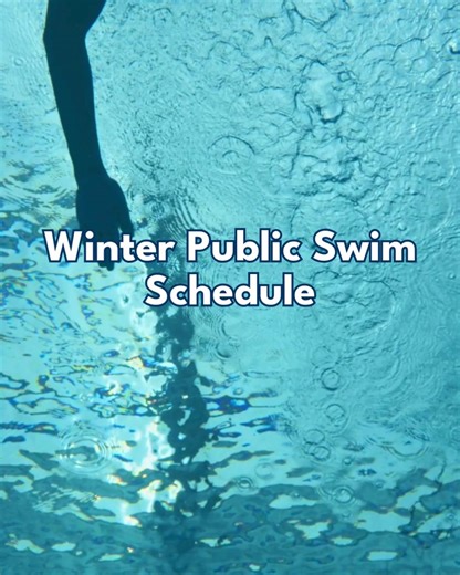 ❄️ Winter Public Swim Schedule Now in Effect! ❄️ Make a splash this season at CHD Recreation Complex and Dunbarton Indoor Pool! 🏊‍♀️✨ Stay active, have fun, and enjoy the water all winter long. 👉 Check the schedule at pickering.ca/swimming | Recreation Pickering
