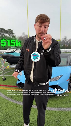 I'm going live on the @Whatnot app this Sunday 2/8 at 1PM ET for one of my biggest livestream giveaway ever. NO PURCHASE NECESSARY. 1PM ET 2/6 to 2 PM ET 2/8/26. Must be 18 . Must be logged in/present in the WhatNot App Livestream for each corresponding prize drawing.