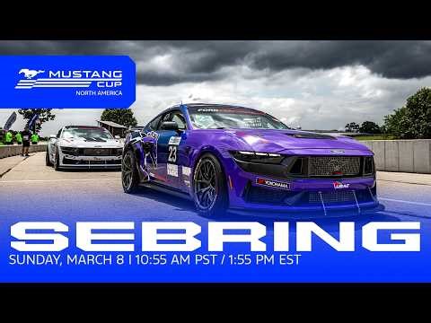 Mustang Cup NA Race 2 at Sebring | Ford Racing