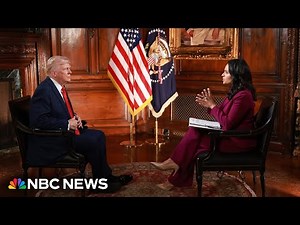 Marking Trump’s first 100 days in office before an exclusive interview with Meet the Press