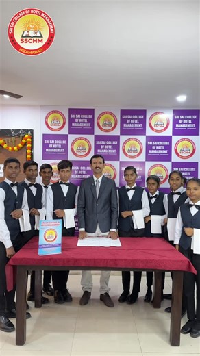 SRI SAI COLLEGE OF HOTEL MANAGEMENT on Instagram: "“Fold, 📂Flip, & 📁Impress Napkin Folding Magic”🪭 . . . . #nizamabad #sschm #royalnizamabad #hotelmanagementcollege #trending #viral #kamareddy #instagram #foryou #armoor #napkins #service #tg #instamood #instafood #new #trending"