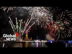 New Year's 2023: Thailand ushers in New Year with fireworks over iconic temple in Bangkok