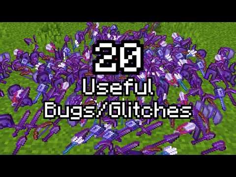 20 USEFUL Bugs&Glitches In Minecraft Bedrock! Duplication,Xray, illegal+More! PE,PS,XBOX,PC,Switch.