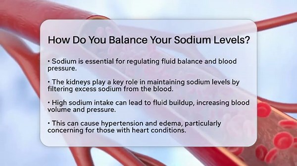 How Do You Balance Your Sodium Levels? - Cardiology Community