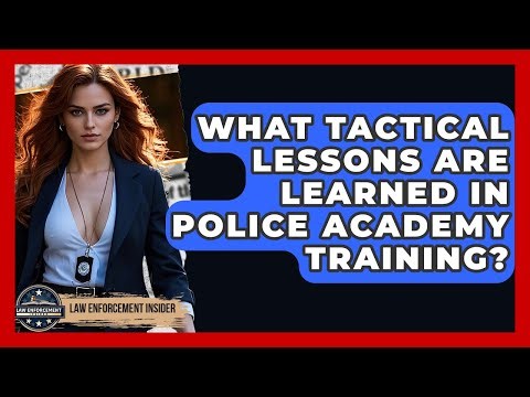 What Tactical Lessons Are Learned In Police Academy Training? - Law Enforcement Insider