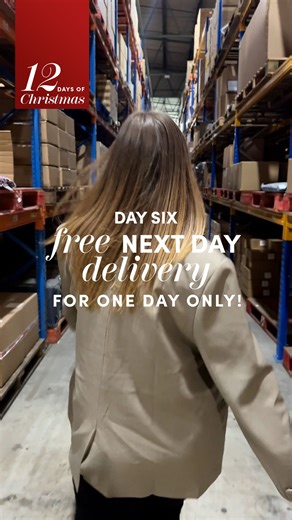 Day six of 12 Days of Christmas with Freemans... 🎄✨ Here's a gift from us! Get FREE NEXT DAY DELIVERY when you use code: FC2P (valid until midnight tonight) www.freemans.com | freemans