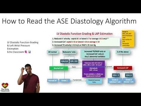 🫀 The ASE Diastology Chart Finally Explained (In 10 Minutes)