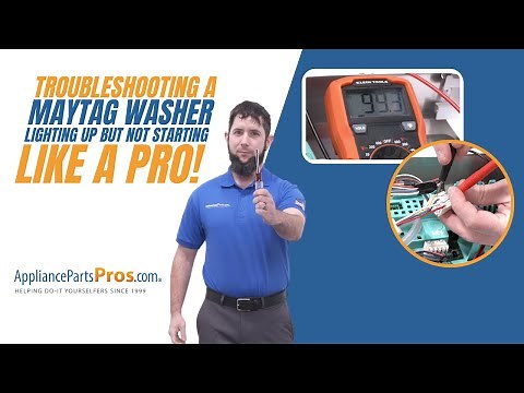 Troubleshooting A Maytag Washer That Lights Up But Doesn't Start