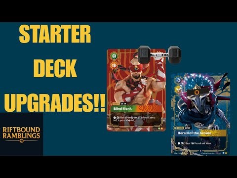 Starter Deck Upgrades!