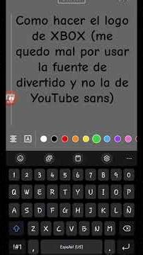 como hacer el logo de xbox #music #fun