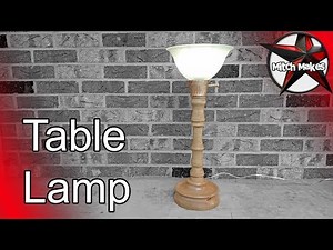 Turning a Table Lamp