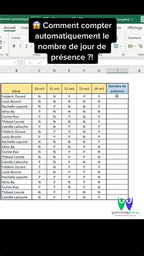 Comment utiliser la fonction NB.SI ✅👨‍🏫 #excel #ptsd #astuces #lepouvoirdexcel #microsoft #bureautique #ofppt #informatique #exceltips #tutoriel #exceltips | Alkhabir 24