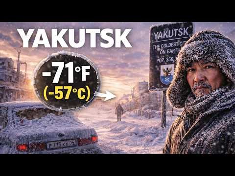 Life in the Coldest City on Earth | Yakutsk, Russia 4K