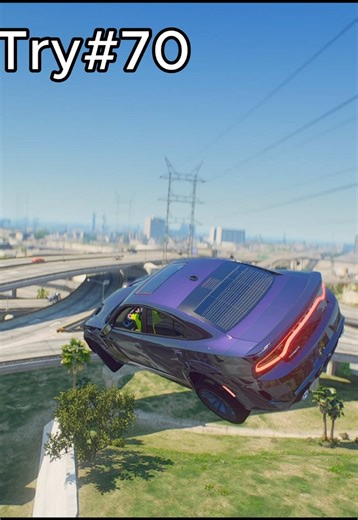 GTA Powerline Stunt - Epic Drift & FiveM Action