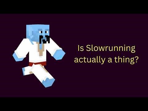 "Slow" Running Minecraft by accident?