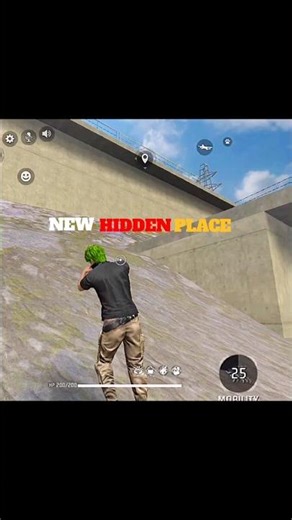 NEW HIDDEN PALCE ☠️ #freefire #newtrick #lifehack #tutorial #gaming #gamingtricks