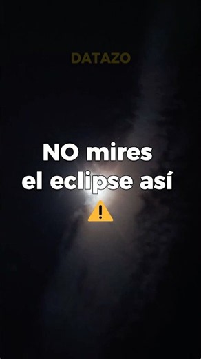 If you're watching the August 12th eclipse, you need to know this ⚠️ #eclipse #funfacts