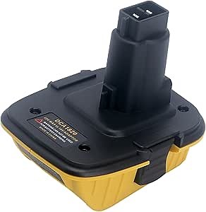 DCA1820 Battery Adapter Compatible with Dewalt 18V Tools, Convert 20V Battery DCB200 DCB201 DCB203 DCB203BT DCB204 DCB205 DCB206 to Replacement for 18V Battery