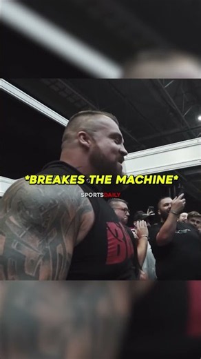 Eddie Hall’s Final Punch Went Horribly Wrong 👀 (@eddiehallwsm)