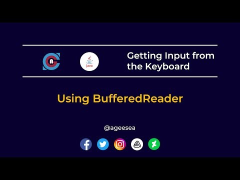 Java Tutorial #15 - Getting Input from the Keyboard | Using BufferedReader | TAGALOG