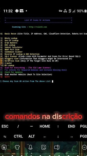 novo ferramenta de scan web termux #hacker #termux #android