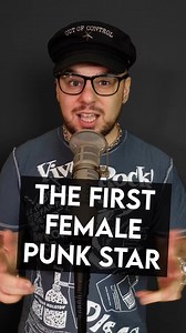 The first female punk star #bass #bassguitar #punk | Danny Sapko