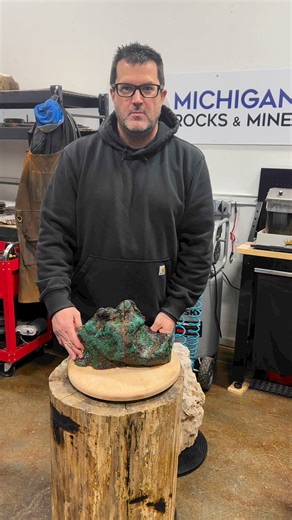 8.2K views · 93 reactions | #Michigan #copper | Michigan Rocks & Minerals | Facebook