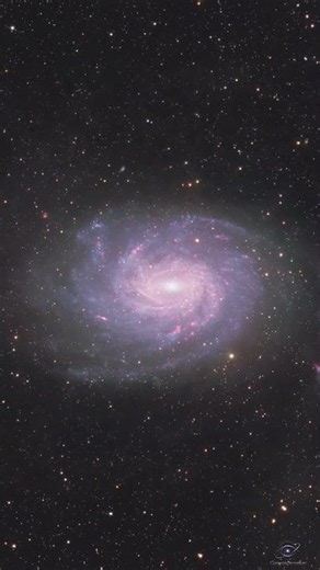 Messier 101: The Stunning Pinwheel Galaxy#shorts