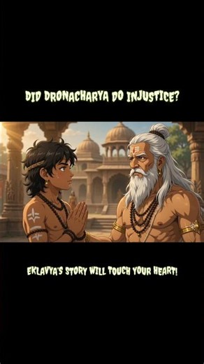 Eklavya’s Devotion to His Guru and Arjuna’s Promise | Mahabharata Story
