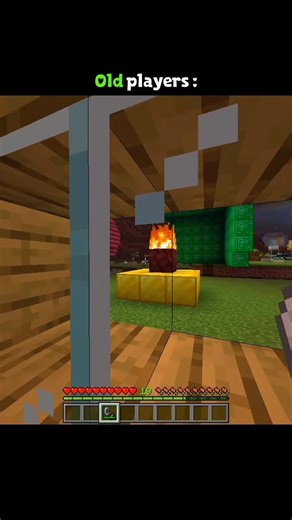 New Vs Old Minecraft....🥺 Nostalgia #minecraft