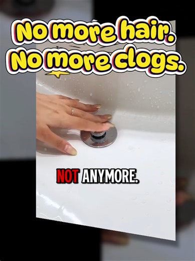 🚿 Slow drain? Hair clogging your sink? This pop-up sink strainer catches hair and debris before it becomes a problem. Stainless steel, easy install, press to open & close, and fits most bathroom sinks. One small upgrade that saves you time, mess, and plumbing headaches. 👉 Tap to grab yours. #TikTokShop #BathroomHack #HomeFinds #CleanTok #musthave