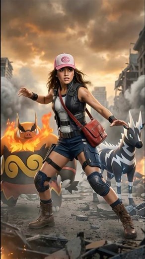 Bringing Hilda’s Pokémon Card to Life | Live Action White Flare Rendition | Pokemon Hit