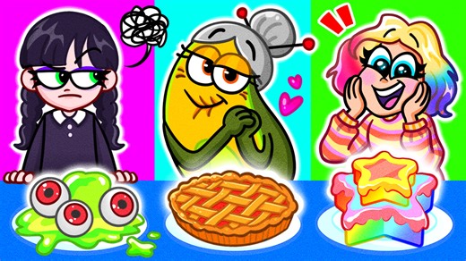 505K views · 8.6K reactions | Wednesday vs me vs grandma cooking challenge!️‍crazy recipes & epic fails!️food hacks✨ | Avocado Couple | Facebook