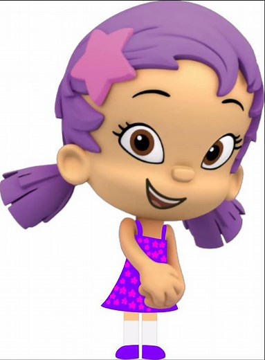 Bubble Guppies Oona Purple And Pink Dressed