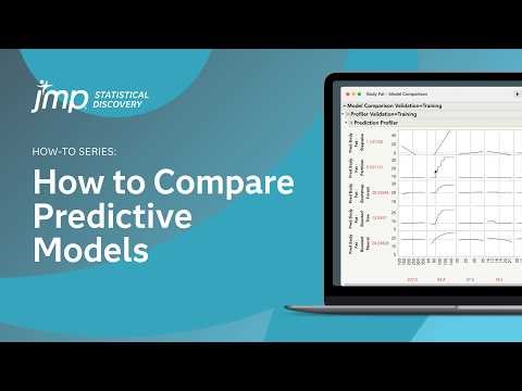 How to Compare Predictive Models in JMP
