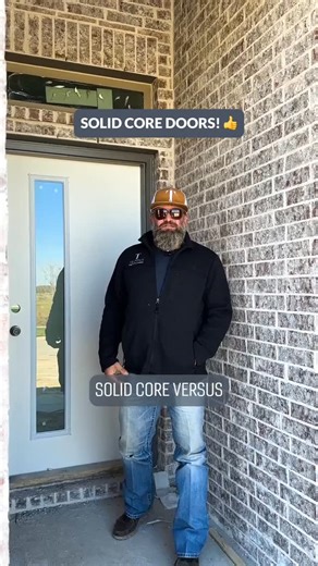 Trophy Signature Homes | Here's the difference between solid core vs hollow core and their applications! #newhomes #modernhomes #dfwhomes #affordablehomes... | Instagram
