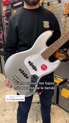 Reseña del Jazz Bass Affinity de Squier