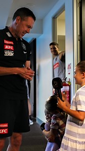 69K views · 2.5K reactions | Crispy’s daughters asked Bruz, Leggy, Fly and more about their Dad…  The results are hilarious 藍 | Collingwood Football Club | Facebook