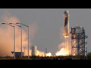 Billionaire Jeff Bezos blasts off on space travel company's first flight