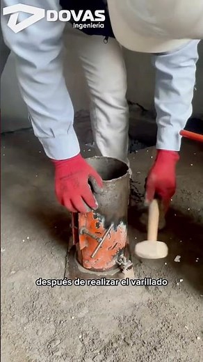 HOW TO MAKE A CONCRETE TEST 👷‍♂️#shorts