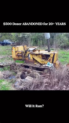 #restoration #rebuild #recovery #abandoned #repair #old #engine #fyp #willitrun #dozer | Willitrun