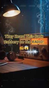 They Heard This Bank Robbery on the RADIO! 📻😱 #Shorts